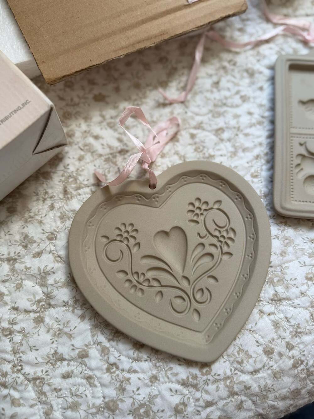 ABC Distributing Stoneware Cookie Molds Set Item 10425